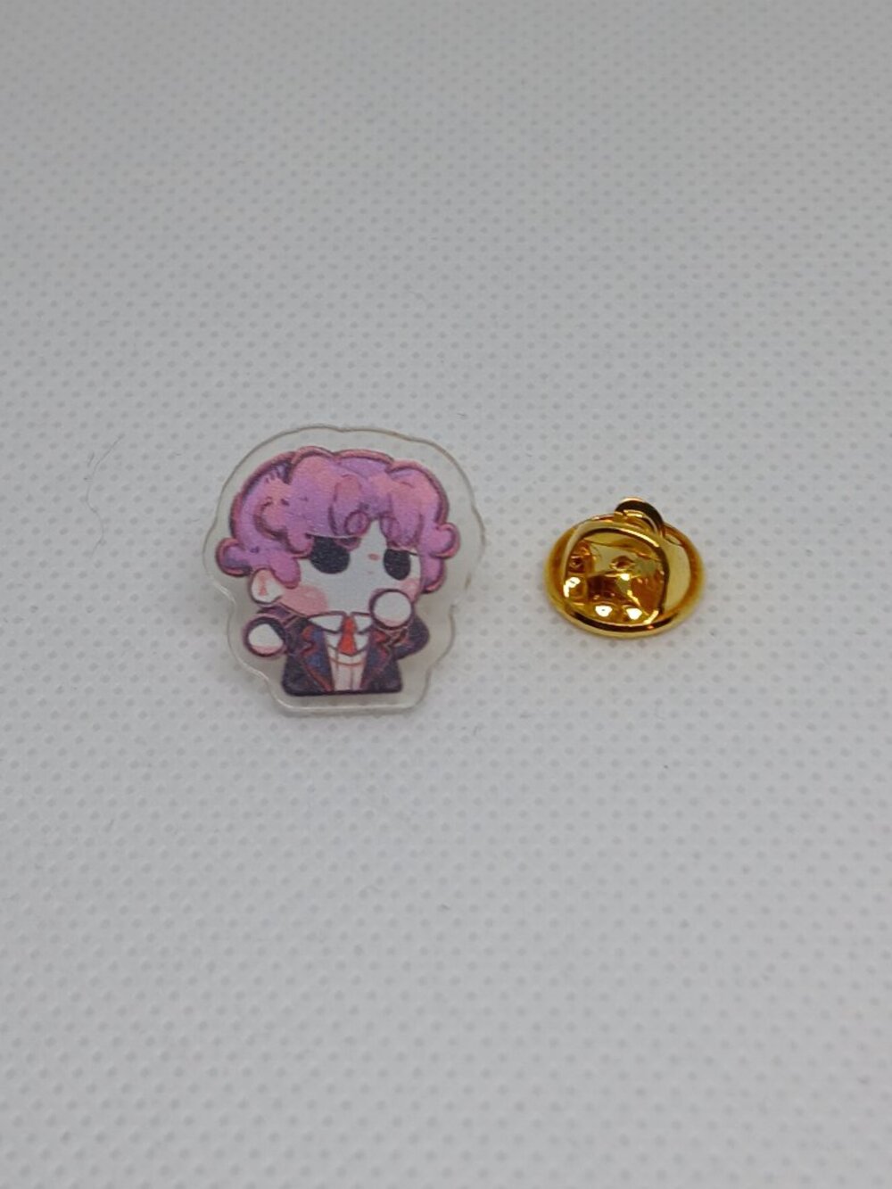 NWOT RAFAYEL LOVE AND DEEPSPACE PIN BROOCH KAWAII MOBILE GAME CHARACTER P13